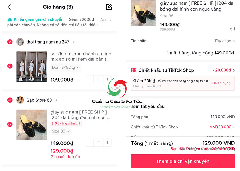 Mô hình vận hành TikTok Shop