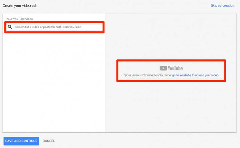 Chọn video tiếp thị quảng cáo của bạn