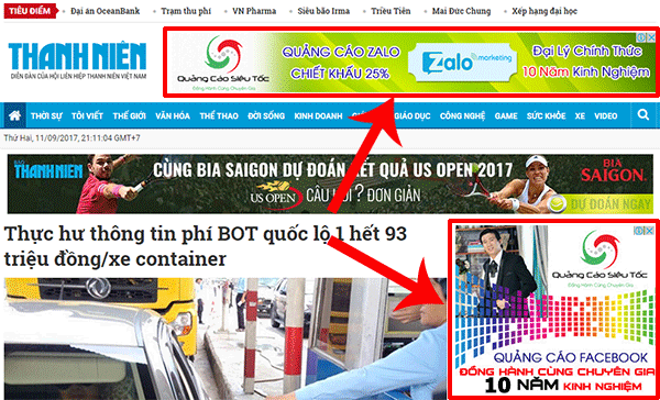 Quảng cáo GDN của Quảng Cáo Siêu Tốc