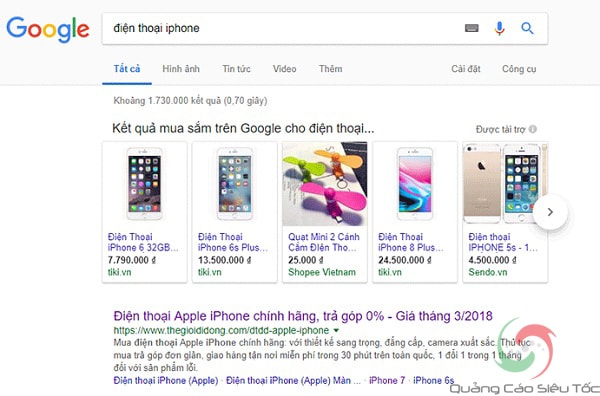 Tạo Chiến Dịch Quảng Cáo Google Shopping 