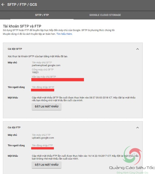 Chọn cách thiết lập nguồn cấp dữ liệu trong tài khoản Google Merchant Center