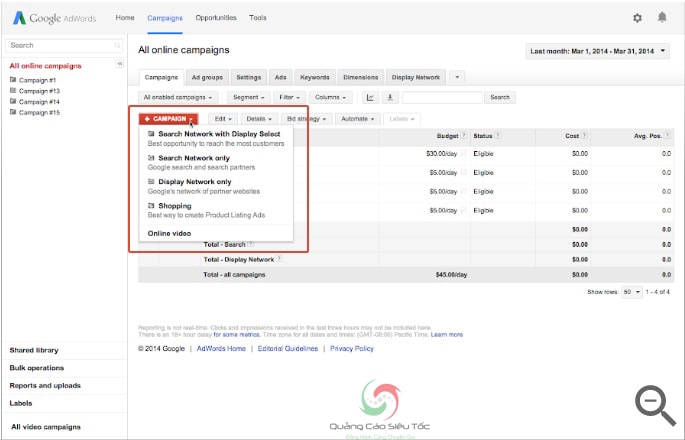 Hướng dẫn cách tạo quảng cáo Google Shopping