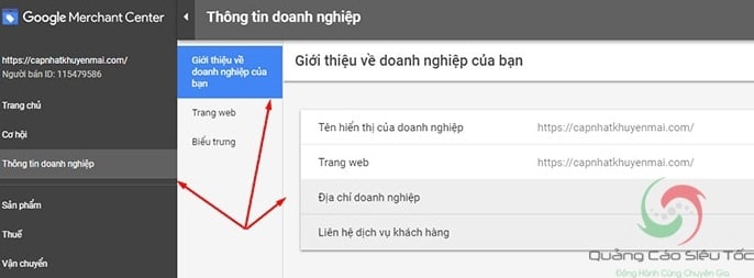 google merchant center là gì