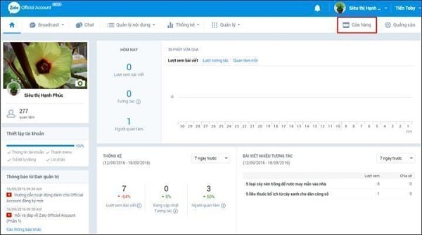 CỬA HÀNG Trên Zalo là Gì? CỬA HÀNG Trên Zalo là Gì?