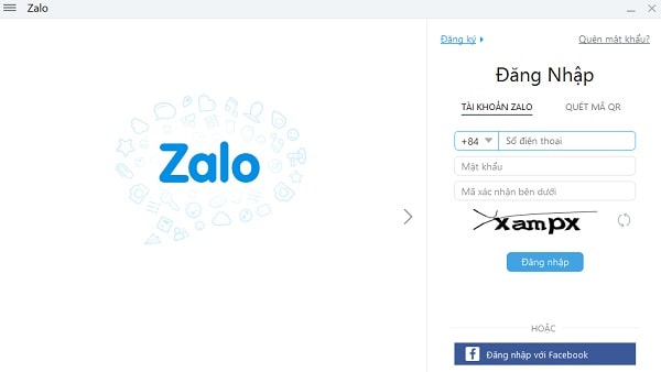 dang ky zalo chat