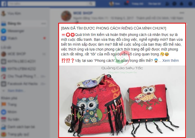 Đặt tiêu đề dạng câu hỏi khi viết bài quảng cáo trên facebook