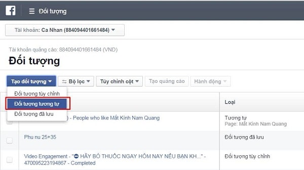 Cách tạo tệp đối tượng tùy chỉnh trong Facebook Ads Cách tạo tệp đối tượng tùy chỉnh trong Facebook Ads