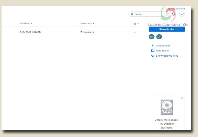 Hướng dẫn sử dụng dropbox để chia sẻ cả thư mục