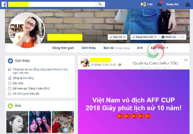 Facebook cá nhân