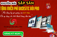 Khuyến Mãi Cuối Năm - Tặng Miễn Phí Website Gói PRO Khuyến Mãi Cuối Năm - Tặng Miễn Phí Website Gói PRO