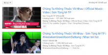 Doanh Thu Từ Video Trên Youtube Của Sơn Tùng Là Bao Nhiêu? Doanh Thu Từ Video Trên Youtube Của Sơn Tùng Là Bao Nhiêu?