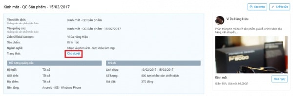 cách quảng cáo trên zalo